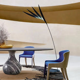 Black floor lamp